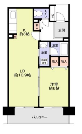 コーポレート清瀬駅南 1号棟の物件間取画像